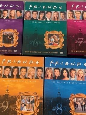 Friends The Complete 5th 6th 7th 8th & 9th Seasons DVD sets Tested (complete)